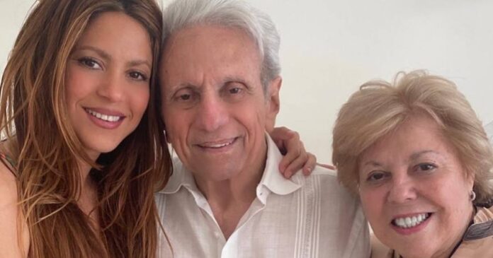 Shakira celebra 90 años de su padre