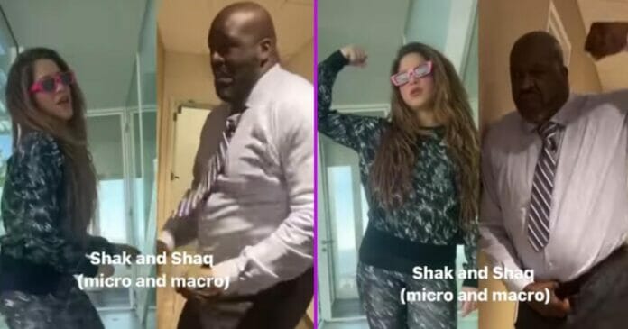Viral:Shakira y Shaquille O'Neal arrasan en redes bailando 'juntos' Ameno Amapiano Remix