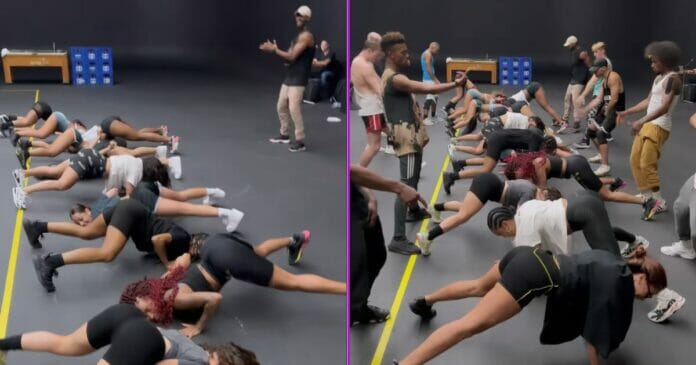 Anitta baila Envolver challenge con su equipo en medio de ensayos para Coachella