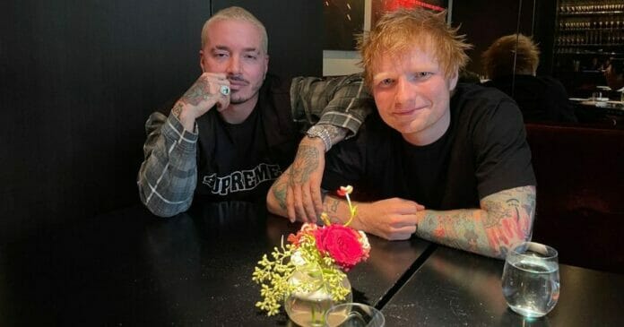 Ed Sheeran y J Balvin confirman colaboración en dos temas que verán pronto la luz
