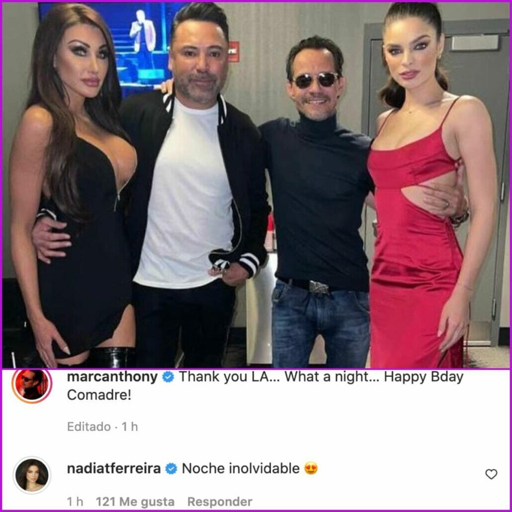 Marc Anthony confirma su romance con la Miss Paraguay 2021 compartiendo sus primeras fotos juntos en redes sociales
