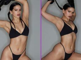 Rosalía en la nueva campaña de Skims, la firma de lencería de Kim Kardashian