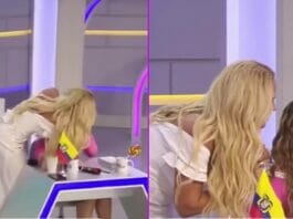 Niurka Marcos intenta besar a Alejandra Jaramillo