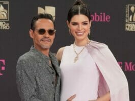 Nadia Ferreira, embarazada de Marc Anthony, en los Premios Lo Nuestro 2023